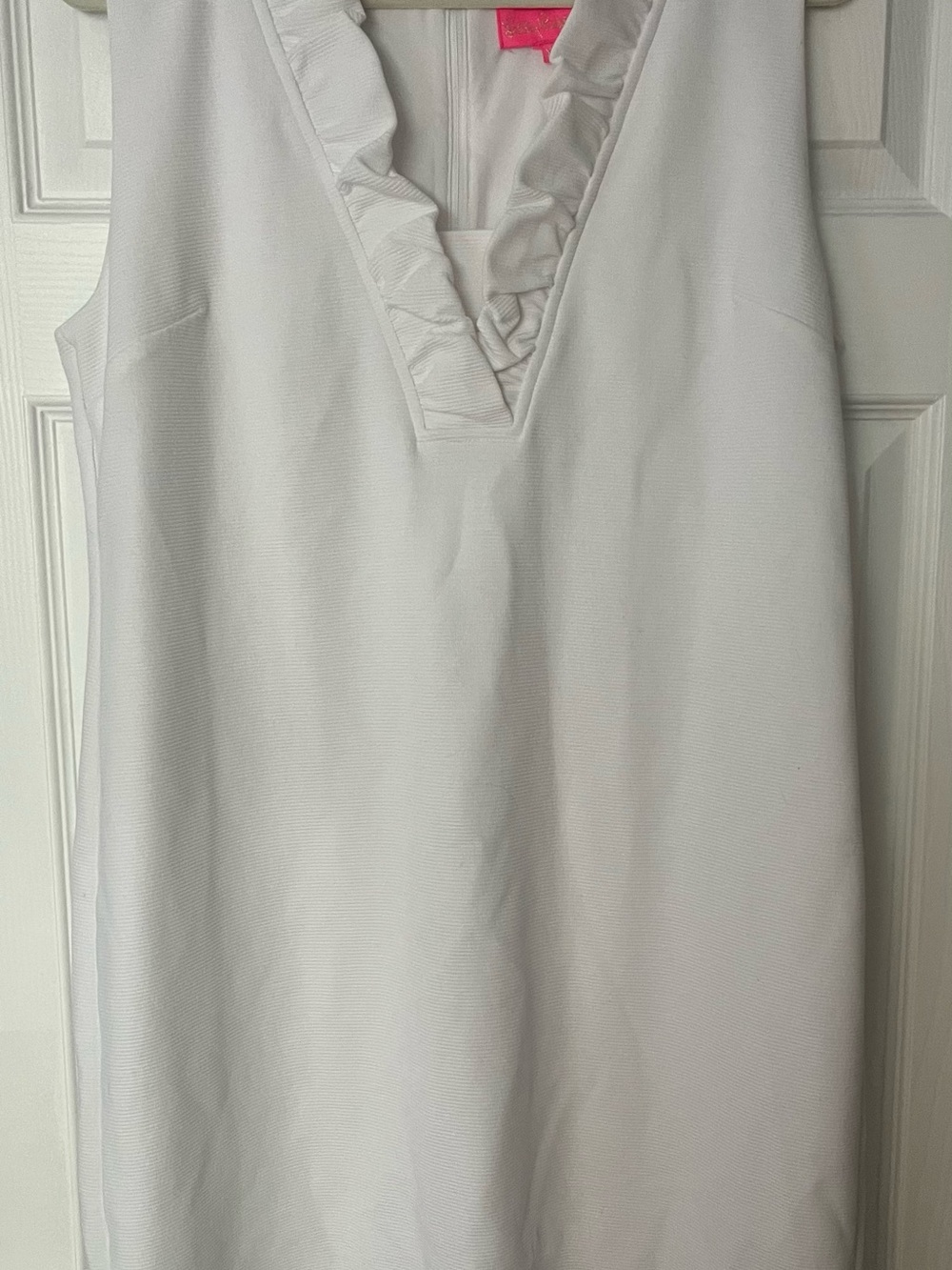 Lilly Pulitzer White Dress - XL Like New - Fully Lined